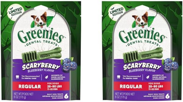 Greenies Original Petite Natural Dental Care Dog Treats, 36 Oz. Pack (60 Treats) - Image 24