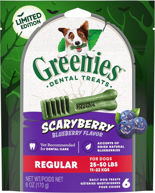 Greenies Original Petite Natural Dental Care Dog Treats, 36 Oz. Pack (60 Treats) - Image 16