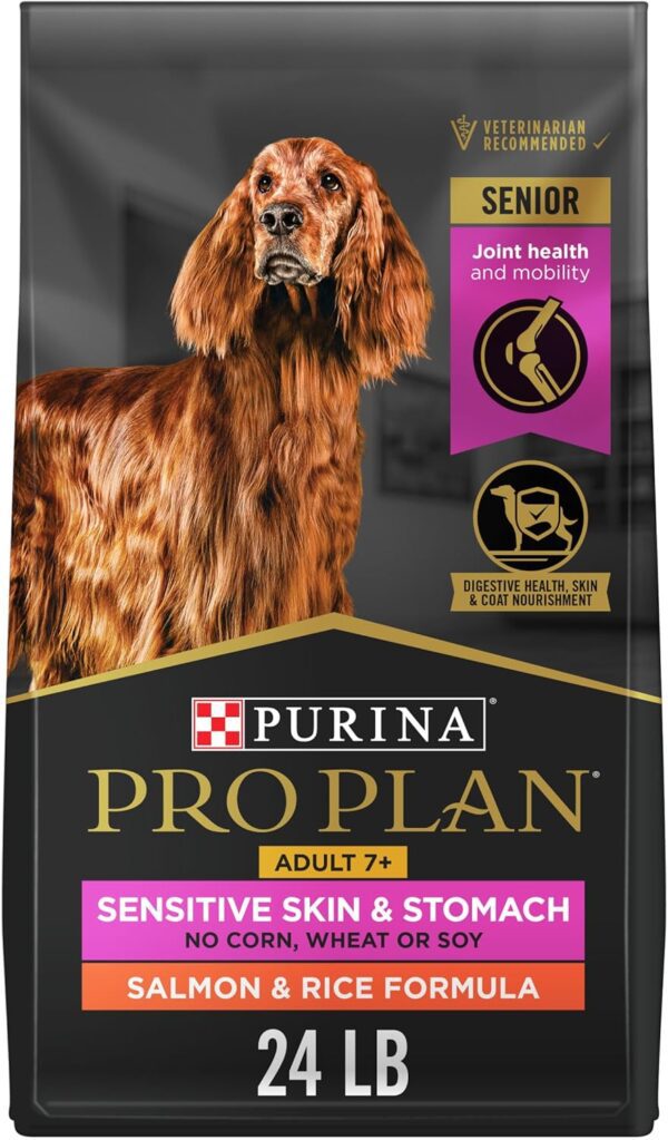 Purina Pro Plan Sensitive Skin and Stomach Dog Food Salmon and Rice Formula - 30 Pound (Pack of 1) - Image 19