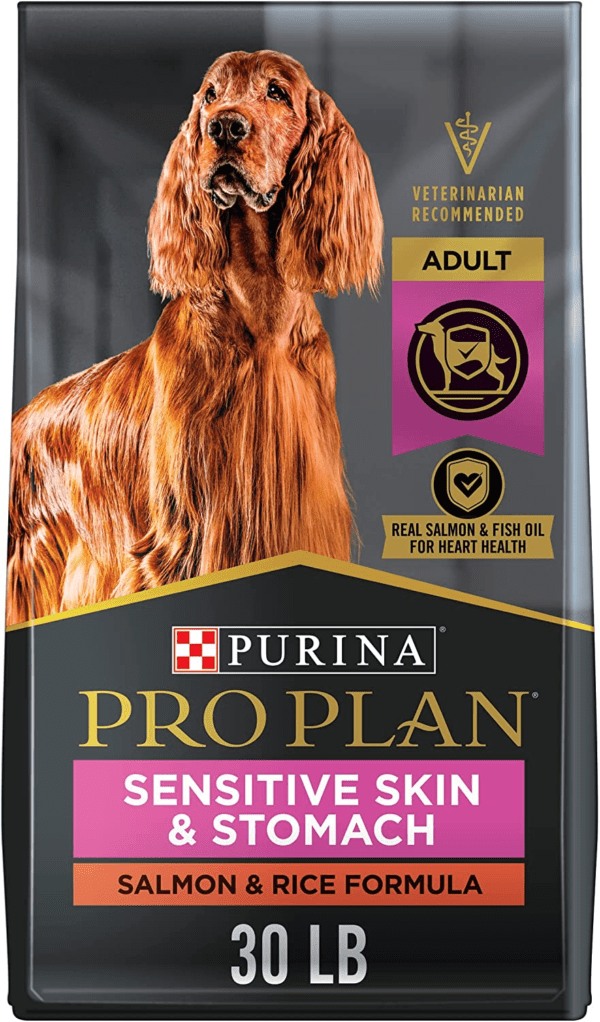 Purina Pro Plan Sensitive Skin and Stomach Dog Food Salmon and Rice Formula - 30 Pound (Pack of 1) - Image 2